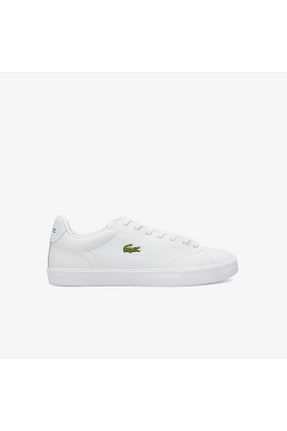 کفش اسنیکر سفید مردانه بند دار Lacoste - کد 947994744