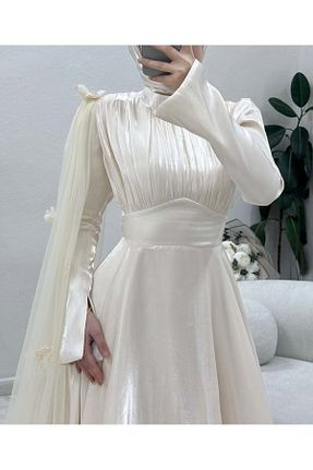 لباس مجلسی حجاب زنانه یقه ایستاده Zarif - کد 948025616