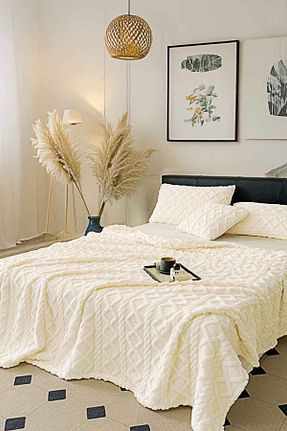 روتختی دونفره سفید Wellsoft Decomia Home - کد 948062555