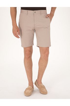 شلوارک و برمودا سفید مردانه اسلیم Pierre Cardin - کد 948075514
