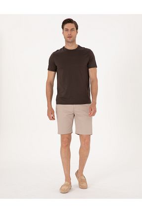 شلوارک و برمودا سفید مردانه اسلیم Pierre Cardin - کد 948075514