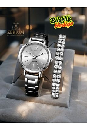 ساعت مچی زنانه استیل (فولاد) ZERİUM - کد 948202118