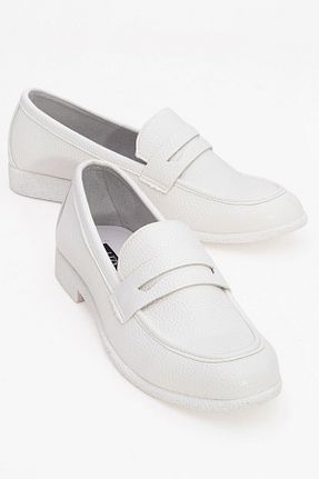 کفش لوفر مشکی زنانه چرم مصنوعی Lizy Shoes - کد 948710822