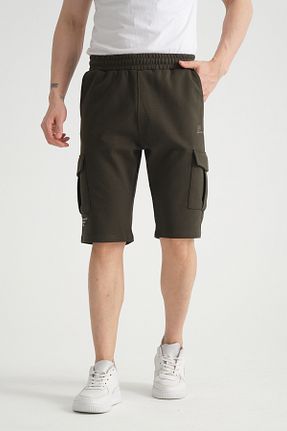 شلوارک و برمودا خاکی مردانه بافت Shooter Sportswear - کد 948407413