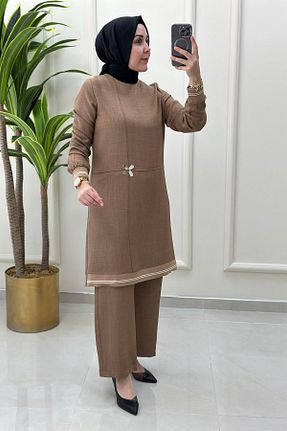 ست بالاتنه و پائین تنه حجاب رنگی زنانه رگولار sff - کد 948529137