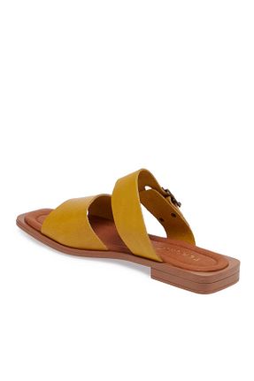 دمپائی رنگی زنانه چرم خالص Tergan - کد 948425493