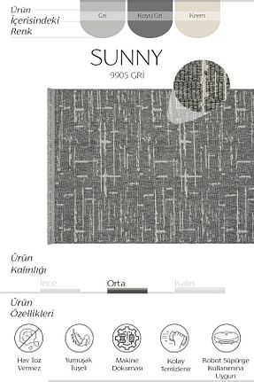 فرش قابل شستشو Cool Halı - کد 948489441