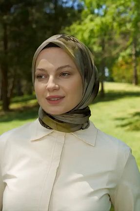 روسری رنگی پلی استر Madame Polo - کد 948485328