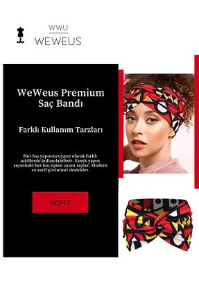 تاج رنگی زنانه Weweus - کد 948499366