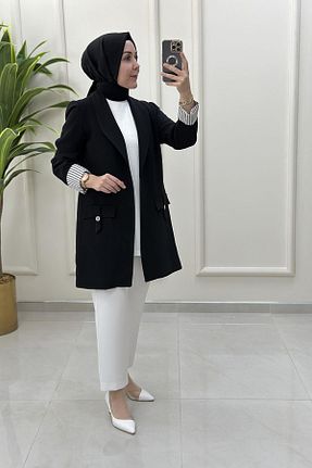 کت حجاب مشکی زنانه رگولار KADO - کد 948501531