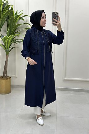 کلاه و ابایا سرمه ای زنانه پنبه پلی استر çınar özkan - کد 948516069