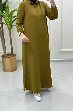 لباس حجاب سبز زنانه رگولار KADO - کد 948535487