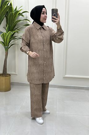 ست بالاتنه و پائین تنه حجاب رنگی زنانه رگولار KADO - کد 948534873