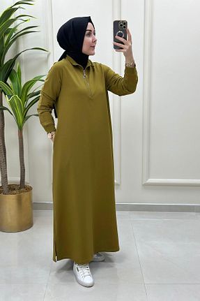 لباس حجاب سبز زنانه رگولار KADO - کد 948535487