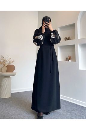 لباس مشکی زنانه بافت VOLT CLOTHİNG - کد 948535059