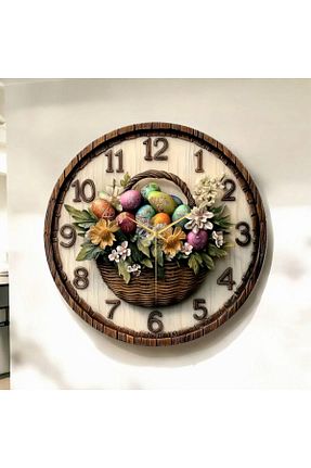 ساعت دیواری رنگی 50 * 50 AA Shop - کد 948754179