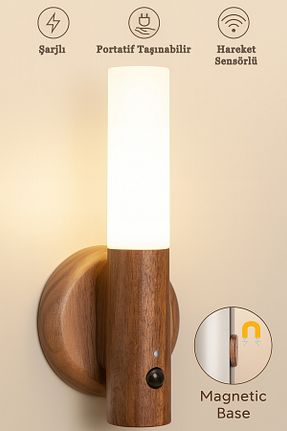 چراغ دیواری قهوه ای چوب Ecuy - کد 948946227