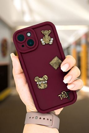کاور و قاب زرشکی iPhone 13 PSGT - کد 948941104