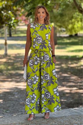 ست بالاتنه و پائین تنه رنگی زنانه بافتنی Nevin Kaya Moda - کد 949064998
