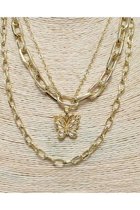 گردنبند استیل ( فولاد ) متالیک زنانه استیل (فولاد) ESI Accessory - کد 949140587