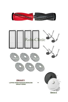 اکسسوری جاروبرقی رنگی Roboclinic - کد 949188018