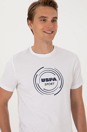 تیشرت سفید مردانه رگولار U.S. Polo Assn. - کد 949267232