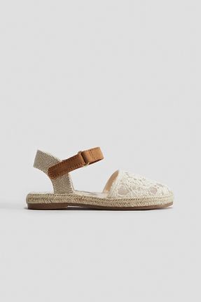 صندل سفید بچه گانه پارچه ای H&M - کد 949434767