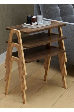 زیگون قهوه ای MDF Monte Sehpa - کد 924369819