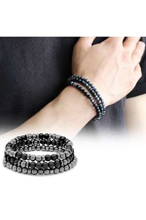 دستبند جواهر نارنجی زنانه سنگ طبیعی Genel Markalar - کد 55137595