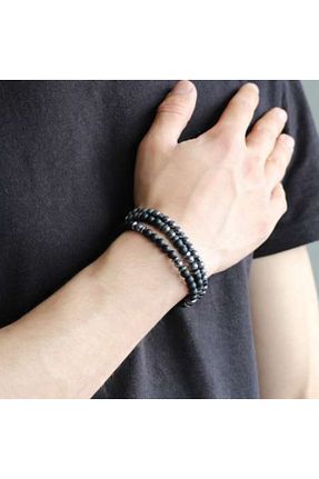 دستبند جواهر نارنجی زنانه سنگ طبیعی Genel Markalar - کد 55137595