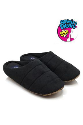 دمپائی مشکی مردانه پارچه ای Twigy - کد 55325152