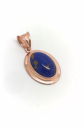 گردنبند نقره صورتی زنانه 925 عیار Erer Gümüş - کد 55692471