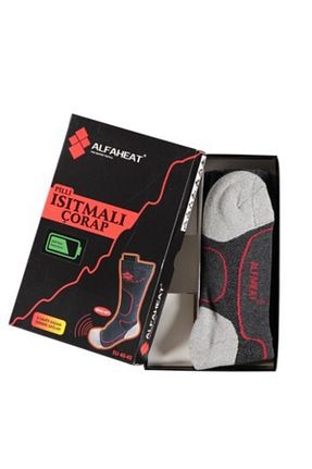جوراب طوسی زنانه پنبه ای ALFAHEAT - کد 55771662