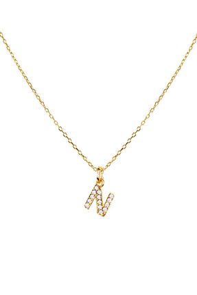 گردنبند نقره طلائی زنانه 925 عیار Argentum Concept - کد 55748895