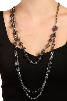 گردنبند جواهر زنانه ROUGE - کد 94136791