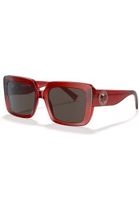 عینک آفتابی قرمز زنانه UV400 Versace - کد 138320828