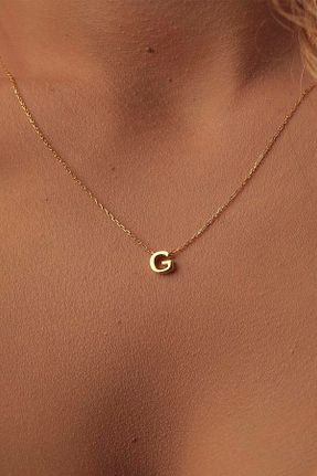گردنبند نقره طلائی زنانه 925 عیار eddiajewellery - کد 138716959