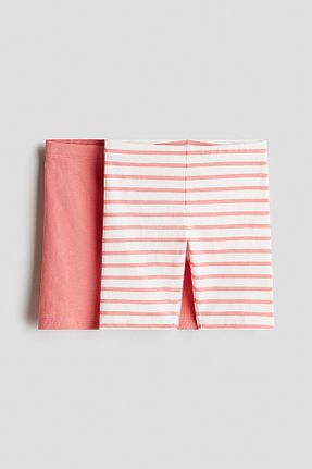 شلوارک و برمودا صورتی بچه گانه پنبه ای H&M - کد 925297110