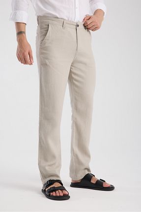 شلوار مردانه کتان muzzo jeans - کد 930550417