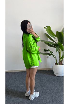 پیراهن سبز زنانه اورسایز Shiron Sportswear&Company - کد 929992281