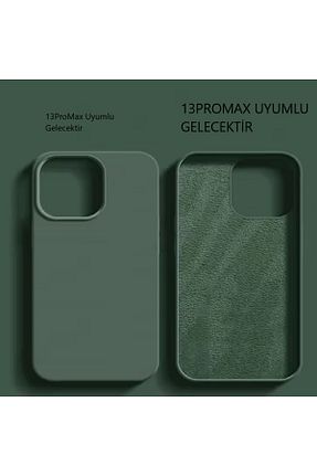 کاور و قاب خاکی iPhone 13 Pro Max Kılıforyum - کد 930611628
