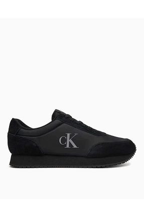 کفش اسنیکر مشکی مردانه بند دار Calvin Klein - کد 852754036