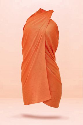 رویه بیکینی نارنجی زنانه پلی استر cott land - کد 833568494