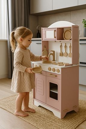اسباب بازی چوبی بژ 1+ hedefixtoys - کد 939422703