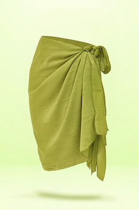 رویه بیکینی سبز زنانه پلی استر cott land - کد 833568501