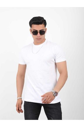تیشرت سفید مردانه اسلیم فیت Pientro - کد 941980741