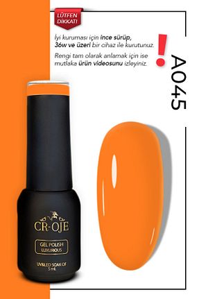 لاک ناخن دائمی رنگی CROJE KALICI OJE - کد 827345788