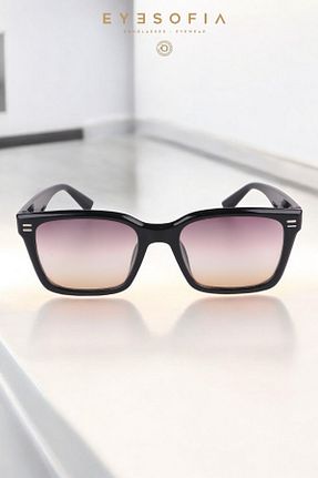عینک آفتابی مشکی زنانه 46 Eyesofia - کد 946395602