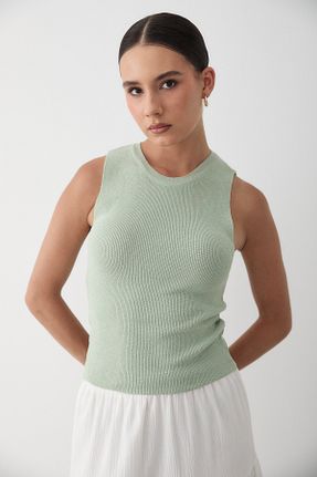 بلوز فیروزه ای زنانه ساده JASTE - کد 947601715