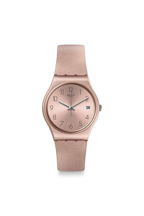 ساعت مچی صورتی زنانه 31-35 میلی متر Swatch - کد 32427234